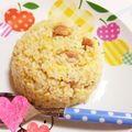 トモンモン's cooksnap of when they made レンジで簡単　おひとり様チャーハン.