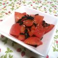 しばっち。's cooksnap of when they made 簡単美味しい☆トマトの塩こんぶ和え♪.