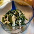 あひ0's cooksnap of when they made ☆ほうれん草とえのきの和え物☆鉄分補給.