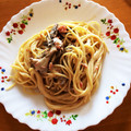 もえぴ♡'s cooksnap of when they made ✽簡単♡絶品✨鮭ときのこのクリームパスタ.