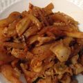 achikomama's cooksnap of when they made ＊大根と豚肉のキムチ炒め煮＊.