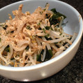 didiko's cooksnap of when they made もやしとわかめのナムル.