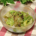 ぽっぽぺぺ's cooksnap of when they made レンジで簡単 レタスのおひたし.