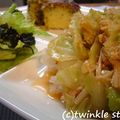 unakoumina's cooksnap of when they made 甘辛照旨★　えのキャベどん！.
