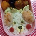 たにたーに's cooksnap of when they made ✿簡単キャラ弁可愛いワンちゃん✿.