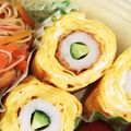 ゆーこリン♡'s cooksnap of when they made ＊チーズちくわのロール卵焼き＊.