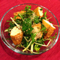 すか☆'s cooksnap of when they made 厚揚げと水菜のゴマ和え.