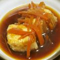 ぽんずー's cooksnap of when they made 揚げ豆腐　生姜あんかけ.