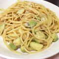 ハィさか's cooksnap of when they made ヘルシー！アボカドと豆乳の明太子パスタ.