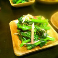 もものはちみつ's cooksnap of when they made 菜の花とミョウガの柚子胡椒おひたし.