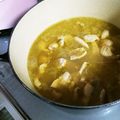 misatatsu's cooksnap of when they made 鶏もも肉と玉ねぎのコンソメスープ.