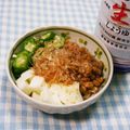 小梅チャン♡'s cooksnap of when they made 長芋おくらの三色納豆.