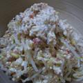 櫻子のママ's cooksnap of when they made もやしのトーフ梅肉和え.