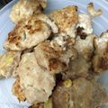 食いしん坊とーさ's cooksnap of when they made チーズ風味ハンバーグ手づかみ離乳食.