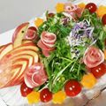 spy來spy's cooksnap of when they made 生ハムのローズサラダ.