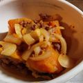 柴山めぐみ's cooksnap of when they made ひき肉と玉ねぎで★カボチャの煮物★.