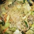 belle37's cooksnap of when they made 春雨と豚肉の炒め物.