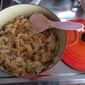 れもんねこねこ's cooksnap of when they made 筍水煮でとっても簡単♪たけのこご飯☆ミ.