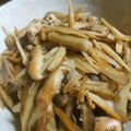 あいぱらりん's cooksnap of when they made 干ししいたけとごぼうのピリ辛煮.