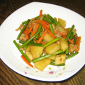 キュウソプ's cooksnap of when they made じゃがいもとにんにくの芽の和風炒め.