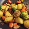 98mii's cooksnap of when they made 新じゃがとブロッコリーのコンソメ炒め.