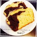 kemi★'s cooksnap of when they made ホットケーキミックス・チョコマーブルケーキ.
