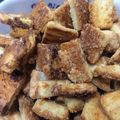 cannacoron's cooksnap of when they made 耳が美味！ザクザクひとくちラスク.