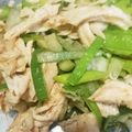 ショコラスペシャル's cooksnap of when they made ササミとネギの味噌和え.