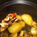 nanakiki's cooksnap of when they made 圧力鍋で柔らか♪タコ頭と大根の昆布の煮物.