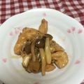 sabuchin's cooksnap of when they made 簡単ヘルシー☆鶏胸肉とキノコのポン酢炒め.