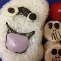 かす☆'s cooksnap of when they made キャラ弁！妖怪ウォッチウィスパーおにぎり.