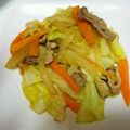 クックF31OIG☆'s cooksnap of when they made 野菜炒め　鶏がら醤油　味.