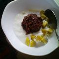 ｺｱﾗ's cooksnap of when they made さつま芋☆小豆☆ヨーグルト（＾ｍ＾）.
