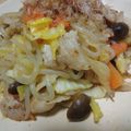 まいめろんS2's cooksnap of when they made ヘルシー♡白滝とキャベツ焼きうどん風炒め.