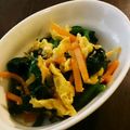 わのん3's cooksnap of when they made ほうれん草の中華サラダ.