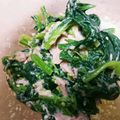 ころたろーーー's cooksnap of when they made ほうれん草とツナのごまドレサラダ♡.