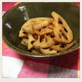 咲ママ。's cooksnap of when they made れんこん炒め.