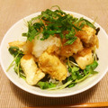 coco♡nuts's cooksnap of when they made ぽん酢を使った鶏の辛子揚げおろし丼.