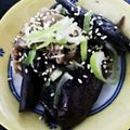 なっちゃんなす子's cooksnap of when they made 【副菜】油少なめ！なすと豚肉の生姜炒め.