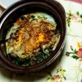 けーこころん's cooksnap of when they made ✿ほうれん草の巣篭もりココット✿.