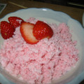 秋桜ちゃん's cooksnap of when they made 甘ずっぱーい☆いちごアイス♪.