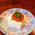 cho♡'s cooksnap of when they made ✿豆腐のなめたけのせ✿.