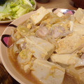 小ねこママもりんちゅ's cooksnap of when they made 鶏肉と長ネギと豆腐の煮物.