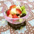 さったんママ's cooksnap of when they made ミックスビーンズ入りフルーツマリネ.