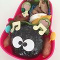 美桜❤︎ママ's cooksnap of when they made 一番簡単！シールでキャラ弁☆おにぎり.