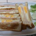 おひさま太陽's cooksnap of when they made フライパンでホットサンド.