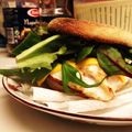 rachelt's cooksnap of when they made イングリッシュマフィン目玉焼き.