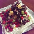 ミコタンのマミー's cooksnap of when they made プレゼントはケーキで！なデコレーション.