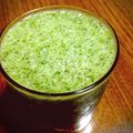 月桃124's cooksnap of when they made 飲みやすい！小松菜のスムージー.
