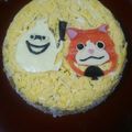 maicorin's cooksnap of when they made キャラ弁☆妖怪ウォッチ.